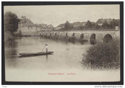 70 Scey-sur-Saône-et-Saint-Albin pont, saone, barque    D70D  K70482K  C70482C RH016333