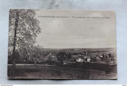 Fougerolles, vue générale des cerisiers en fleurs, Haute Saône 70