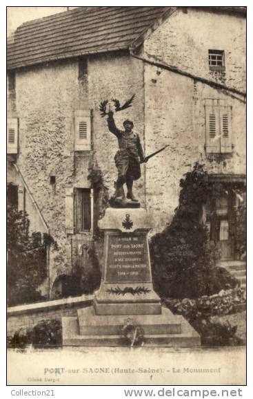 PORT SUR SAONE ... LE MONUMENT