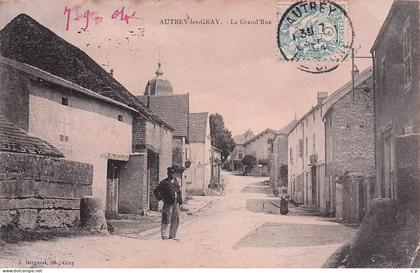 Autrey les Gray - La Grand' Rue  - CPA °W