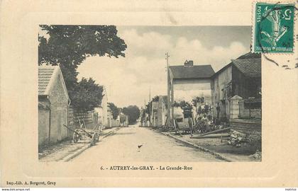 AUTREY LES GRAY - la grande rue.