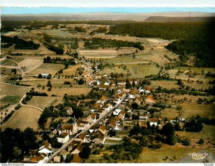 combeaufontaine * vue générale aérienne du village