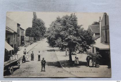 Jussey, la sortie de la ville, route de la gare, Haute Saône 70