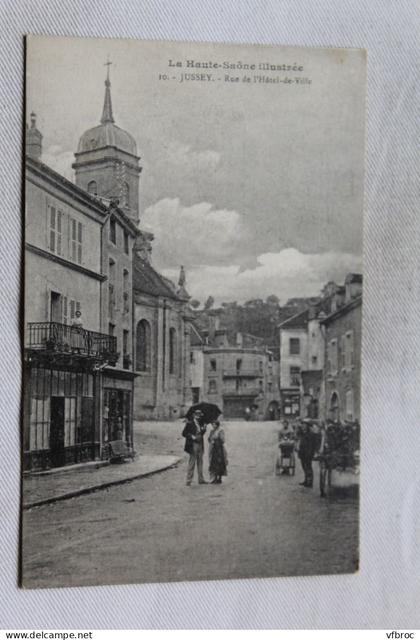 Jussey, rue de l'hôtel de ville, Haute Saône 70