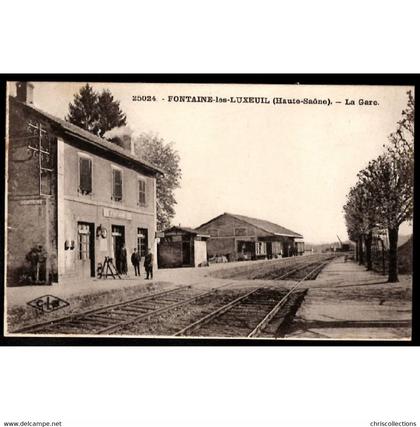 70 - FONTAINE LES LUXEUIL - (Haute Saône) - La Gare