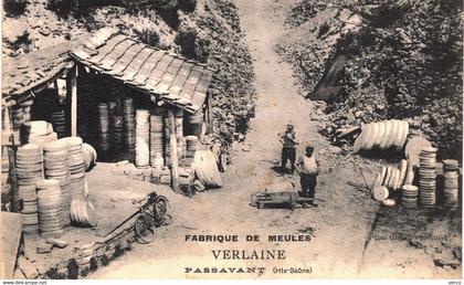 Carte POSTALE  Ancienne  de   PASSAVANT - Fabrique de meules VERLAINE