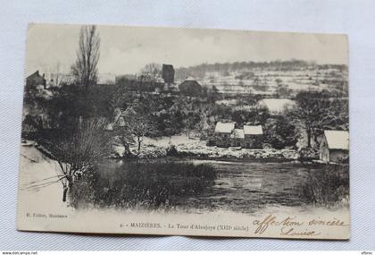 Maizières, la tour d'Alanjoye, Haute Saône 70