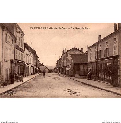 70210 - VAUVILLERS - LA GRANDE RUE