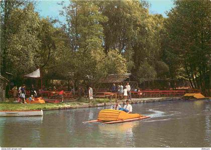 71 - Bourbon-Lancy - Café Restaurant Le Petit Robinson - Pédalo - CPM - Flamme Postale de Bourbon-Lancy 71 - Voir Scans