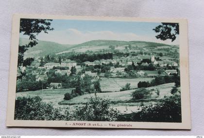 Anost, vue générale, Saône et Loire 71