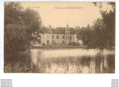 CHATEAU DE CHAMPVENT  ( environs de LA GUICHE )