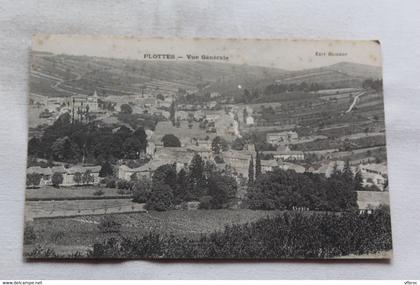 Plottes, vue générale, Saône et Loire 71