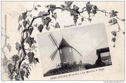 SOUVENIR DE ROMANECHE-THORINS LE MOULIN A VENT