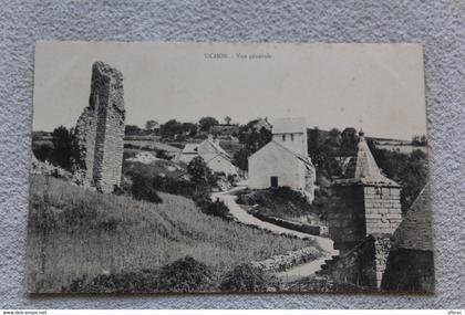 Uchon, vue générale, Saône et Loire 71