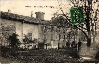 CPA Prisse Le chateau de Montagny FRANCE (953515)