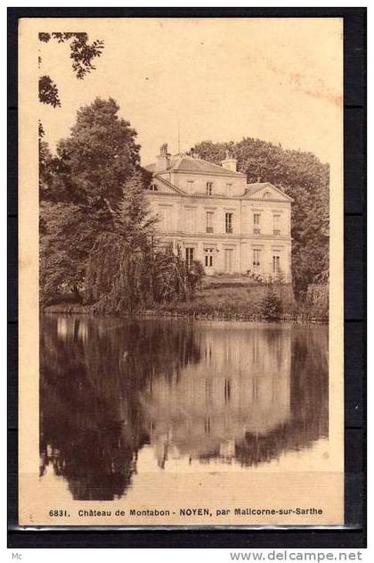 72 - Chateau de Montabon - Noyen - par Malicorne-sur-Sarthe