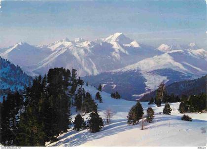 73 - Les Arcs - Le Mont Blanc 4807 m vu des Arcs 2000 - CPM - Flamme Postale - Voir Scans Recto-Verso