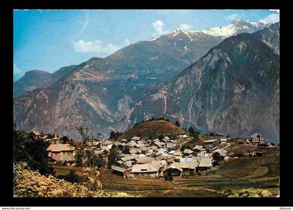 73 - Montricher - Vue Générale du Village - Carte Dentelée - CPSM grand format - Etat pli visible - Voir Scans Recto-Ver