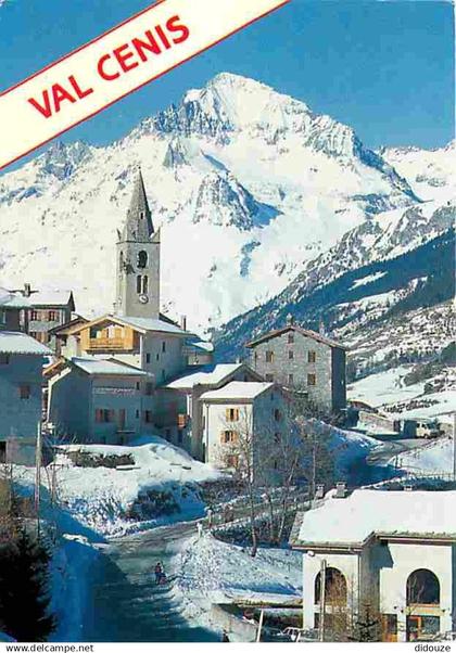 73 - Val Cenis - Le Clocher de Lanslevillard face à la Dent Parrachée - CPM - Voir Scans Recto-Verso