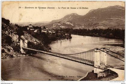 CPA Env. de YENNE Le Pont de YENNE a St-Didier (723797)