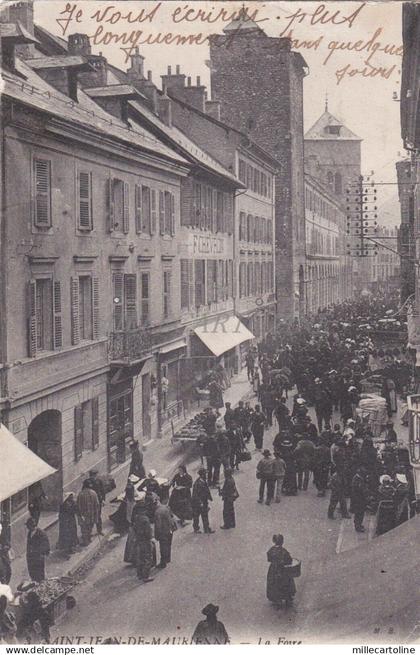 FRANCE - Saint Jean de Maurienne - La Foire 1913