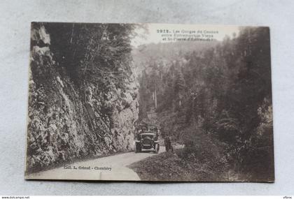 M49, les gorges du Couzon, entre Entremont le Vieux et saint Pierre d'Entremont, Savoie 73