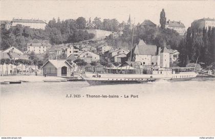 FRANCE - Thonon les Bains - Le Port