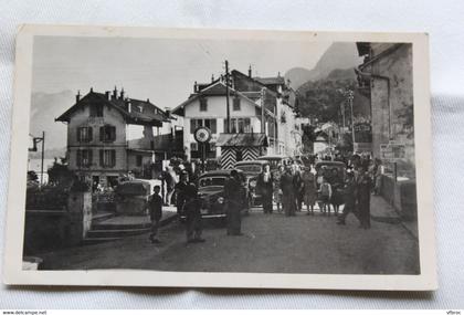 Cpsm 1952, Saint Gingolph, frontière Franco Suisse et douanes, Haute Savoie 74