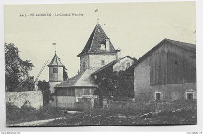 PEILLONNEX LE CHATEAU WARCHES  PITTIER 1915