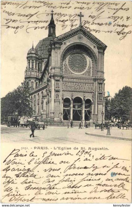 Paris, LÈglise de St. Augustin