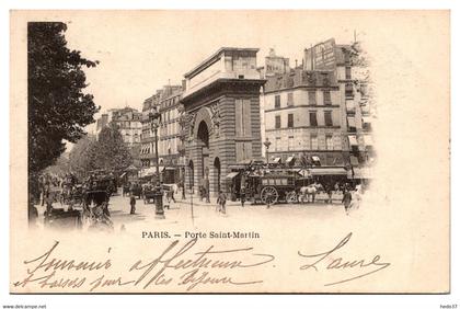 Paris - Porte Saint Martin