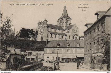 CPA HÉRICOURT-en-CAUX L'Eglise (806147)