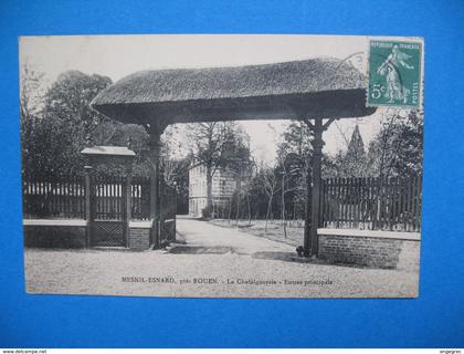 CPA  Rouen  - Mesnil-Esnard - La Chataigneraie -  Entrée Principale    voyagé  1909