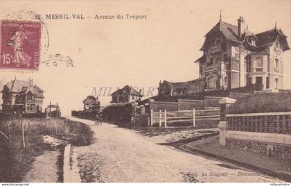 FRANCE - Mesnil Val - Avenue du Tréport 1926