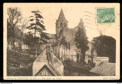 GRAVILLE l'église édition TYLER carte rare