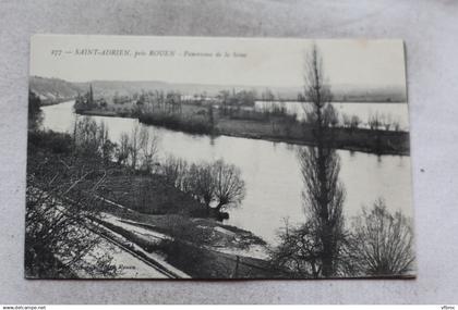 Saint Adrien, panorama de la Seine, Seine Maritime 76