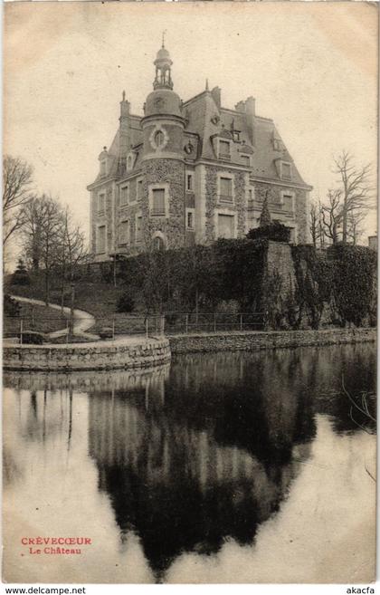 CPA Crevecoeur-le-Grand - Le Chateau (1032780)