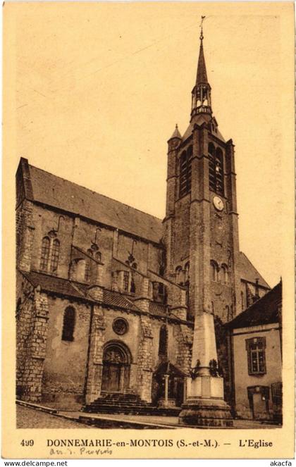 CPA DONNEMARIE-en-MONTOIS DONNEMARIE-DONTILLY - L'Eglise (1320671)