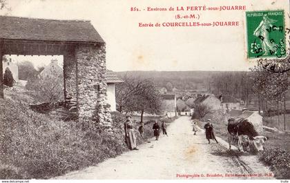 ENVIRONS DE LA FERTE-SOUS-JOUARRE ENTREE DE COURCELLES-SOUS-JOUARRE