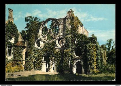 78 - Les Vaux de Cernay - A l'Abbaye des Vaux de Cernay (XIIe siècle) - Façade occidentale de lEglise Abbatiale - CPM -