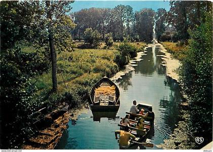 79 - Le Marais Poitevin - Venise Verte - Contre-jour - Promenade dans la Venise Verte - Carte Neuve - CPM - Voir Scans R