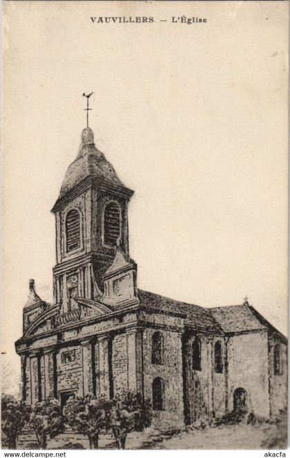 CPA VAUVILLERS Église 21077 (17802)