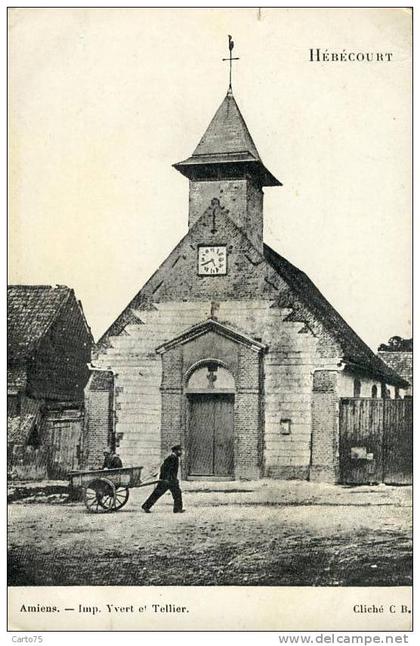 HEBECOURT 80 - Eglise