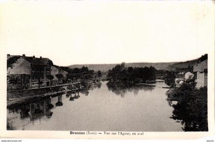 CPA Brassac Vue sur l'Agout, en aval FRANCE (1016611)