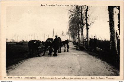 CPA Les Grandes Inondations du Midi (1930) - MONTAUBAN a LAFRANCAISE (293330)