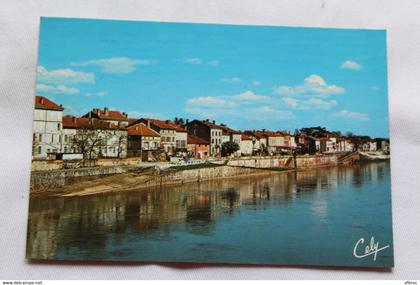 Cpm 1981, Lamagistère, les quais, Tarn et Garonne 82