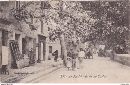 FRANCE - Le Pradet - Route de Toulon 1922