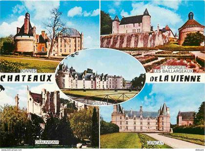 86 - Vienne - Chateaux de la Vienne - Multivues - CPM - Voir Scans Recto-Verso