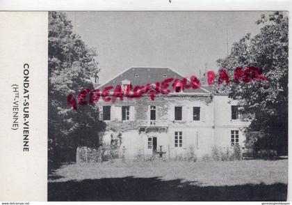 87- CONDAT SUR VIENNE - VILLA CHATEAU DE CHEZ LE RAT