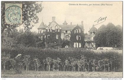 CPA Château de Montméry par Ambazac